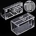 Acrylic Makeup Organizer Clear Cosmetic Storage Stackable 2 Drawers 8 Slots Bedroom Dressing Table Jewelry Display Box Makeup Brushes Lipsticks Holder Plastic Vanity containers 2 Piece Set Medium