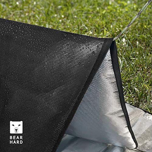 Bearhard Heavy Duty Emergency Blanket, Emergency Tarp, Insulated