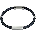 YSMANGO Anti-Static Bracelet Wrist Straps Band Rubber Bracelets Reusable Adjustable Eliminate Body Static for Women and Men (women-18cm-black)