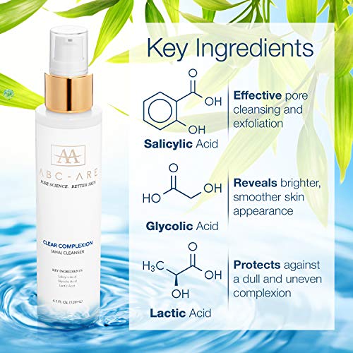 Acne face wash ExfoliatingPore cleanser Soft Skinface wash for oily