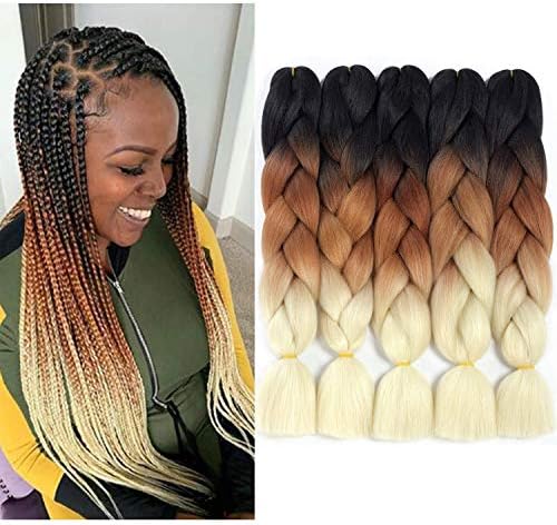Ombre Kanekalon Jumbo Braiding Hair 