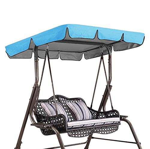 Tyfiner Ersatzdach Gartenschaukel Universal Hollywoodschaukel Ersatz Bezug Sonnendach Schaukel Dach Wasserdichter…