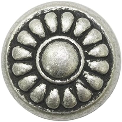 10 pcs Antique Pewter 30 mm Knobs Furniture Dresser Cabinet Drawer Pulls Hardware JMS032