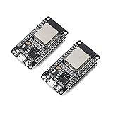 Xiuxin 2pcs ESP32 Development Board 2.4GHz Dual-Mode WiFi + Bluetooth Dual Cores ESP32s Antenna module board for Arduino IDE,Work with Amazon Alexa