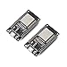 Xiuxin 2pcs ESP32 Development Board 2.4GHz Dual-Mode WiFi + Bluetooth Dual Cores ESP32s Antenna module board for Arduino IDE,Work with Amazon Alexa