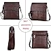VICUNA POLO Shoulder Bag Business Man Bag Messenger Bag for Men Crossbody Bag (brown)