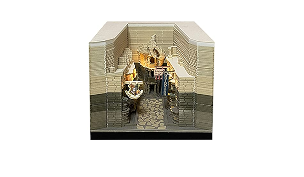 Omoshiroi Block Diagon Alley Harry Potter Notepad 3d Memo Pad With Pen Holder Gold Amazon Com Office Products Omoshiroi Block Diagon Alley Harry Potter Notepad 3d Memo Pad With Pen Holder Gold Amazon Com Office Products