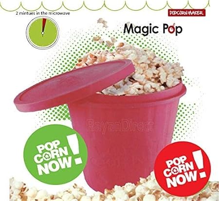 Rojo Magic silicona microondas palomitas de maíz eléctrica cocina ...