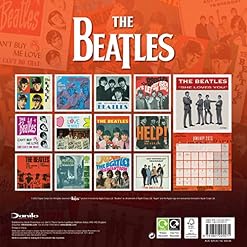 The Beatles Square Calendar - Les Beatles, Paul McCartney, John Lennon, RIngo Starr, George Harrison The Beatles Square Calendar – Image 4