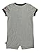 Calvin Klein Baby-Boys Infant Gray Romper