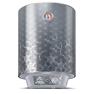 Bajaj Shakti PC Deluxe Storage 25 Litre Verical 4 Star Water Heater (Grey)