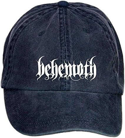 ciyanccapp Unisex Behemoth Blackened Death Metal Band Logo Baseball Caps One Size ColorName Velcro Adjustable