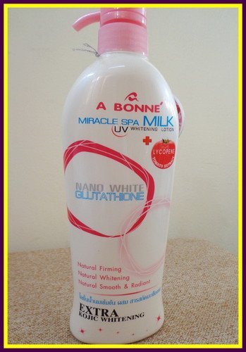 UV SKIN WHITENING LIGHTENING BLEACHING MILK LOTION CREAM EXTRA KOJIC, ARBUTIN, NANO WHITE GLUTATHION 500ml. Free Tracking Number by A Bonne' UV SKIN WHITENING LIGHTENING BLEACHING MILK LOTION CREAM EXTRA KOJIC, ARBUTIN, NANO WHITE GLUTATHION 500ml. Free Tracking Number by A Bonne'
