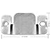 Mudder Universal Sectional Sofa Interlocking Furniture Connector with Screws, 8 Pack