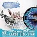 Wleopard Inflatable Snow Tube Sled Air Tubes with Grab Handles - Inflatable Round with Rapid Valves
