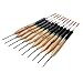 docooler 10Pcs 2g Fishing Floats Bobbers Paulownia Wood Fishing Tackle Tools