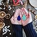 PAMASE 10 Pairs Fashion Teardrop Faux Leather Earrings Petal Dangle Leaf Drop Handmade Lightweight Women Girls Earrings (Teardrop)