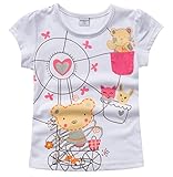 2-8T Kids Girls T-shirts Short Sleeve Pure Cotton Casual Tees