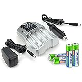 ACDelco Quick Charge Battery Charger for AA and AAA Rechargeable Batteries