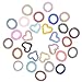 Spiral Hair Ties, Coil Hair Ties, Hair Coils, Phone Cord Hair Ties, Scrunchies for Hair - (28 Pcs, Mix Colors and Styles,Assorted 1)