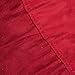 GDFStudio 6 Ft Faux Suede Microfiber Bean Bag (Red)