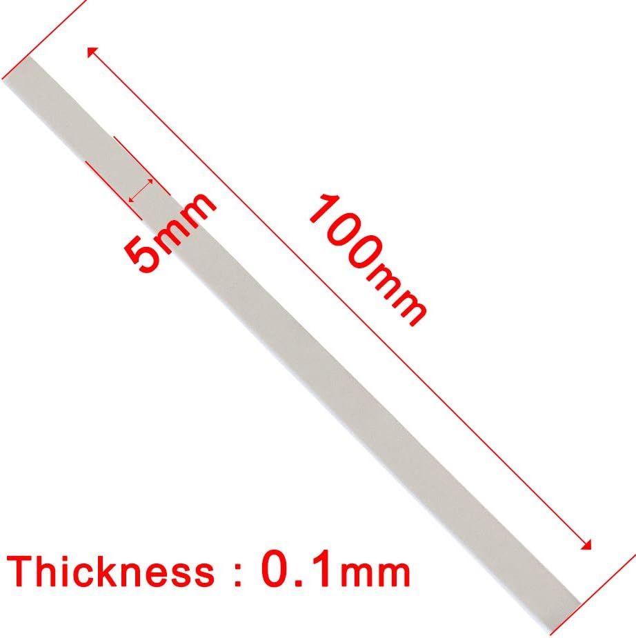 Pure Nickel Strip, 100 Pcs 0.1x5x100 mm Purity 99.96% Soldering Tab for 18650 Battery Spot Welding - Image 3