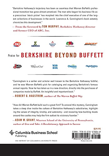 Berkshire Beyond Buffett The Enduring Value Of Values