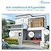 holahome Driveway Alarm Home Security - Wireless Long Range Driveway Sensor Waterproof Driveway Alert Security System Upgrade Motion Sensor Alarm Driveway Patrol for Home Yard Garage