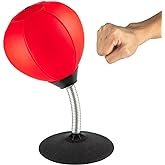 Stress Buster Desktop Punching Bag - Suctions to Your Desk, Raipoment Heavy Duty Stress Relief Ball, Funny Gifts for Boss or Coworker, Easter