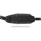 INJORA Carbon Fiber Chassis for 1/24 Buggy Losi Micro-B Upgrade, 8g