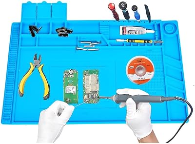 yowtiny Soldering Mat Large 17.7 x 11.8 in 932F Heat Resistant Silicone