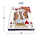 Giant Playing Cards 5x7 � Novelty Jumbo Cards for Kids, Teens or Seniors � Large Print � Poker Full Deck of Cards