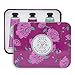 La Chatelaine 20% Shea Butter Hand Cream Travel Size Tin Gift Set (Aqua & Eggplant)