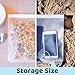Reusable Storage Bags - PINE BEACH | Safe Ziploc Leakproof Seal, BPA & Silicone Free, Best Washable Eco Stasher for Lunch Food Travel (6)