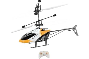 Generic Induction Helicopter Toy 2CH Fall-Resistant Battery for Outdoor Garden, Eagle