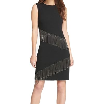 asymmetrical design dress Asymmetrical Design Dress with Feather Embellishments main image 1