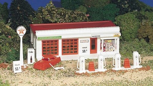 Bachmann - Plasticville Classic Kit - Gas Station - HO