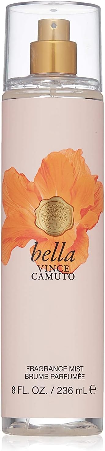 Vince Camuto Bella Body Mist For Women 8 oz Nectarine Jasmine Bergamot Fragrance