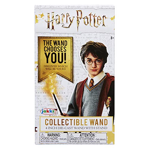 Harry Potter Collectible Wand 4 Inch Die Cast Wand with Stand