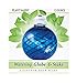 8116 12 oz Dark Blue Spiral Fluted Watering Globe & Stake Set, 3-1/2