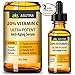 ASUTRA 20% Vitamin C Serum, 1 fl oz (Pack of 2) - Ferulic & Hyaluronic Acid, Vitamin E, Aloe, Jojoba, Brightening Face Serum