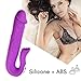 G-Spot Rabbit Vibrator Tongue Licking Clitoris Stimulator with 3 Rotating Modes and 9 Vibrating Modes Dildo Vibrators for Vagina Clit Stimulation USB Rechargeable Sex Toy for Women Couple