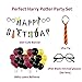 Aiernuo Happy Birthday Banner Party Supplies, Happy Birthday Themed Party Decorations