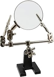 WWZMDiB Helping Hand Magnifier Adjustable 5X