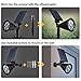 GreenPro Solar Powered LED Garden Spotlight, ProGreen 2-in-1 Waterproof 4 LED Solar Spotlight Adjustable Landscape Solar Lighting Wall Light for Outdoor Garden Decorations (2 Pack, 3000K Warm White)