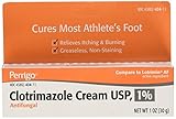 Clotrimazole Anti-Fungal Cream USP 1% by Generic Lotrimin - 1 Oz - Pack of 2