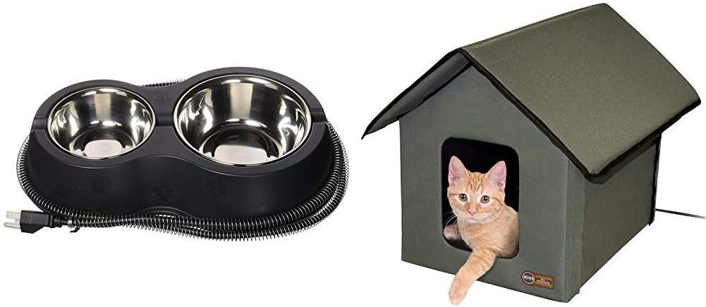 heated cat house amazon