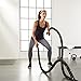 Amazon Basics 1.5 Inch Heavy Exercise Training Workout Battle Rope - 580 x 1.5 Inch, Black