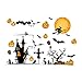 Halloween Window Clings Halloween Window Decorations Stickers, Halloween Wall Clings Stickers