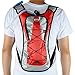 MUSETECH Hydration Pack with 2L Backpack Water Bladder for Hiking Running Biking Color Red